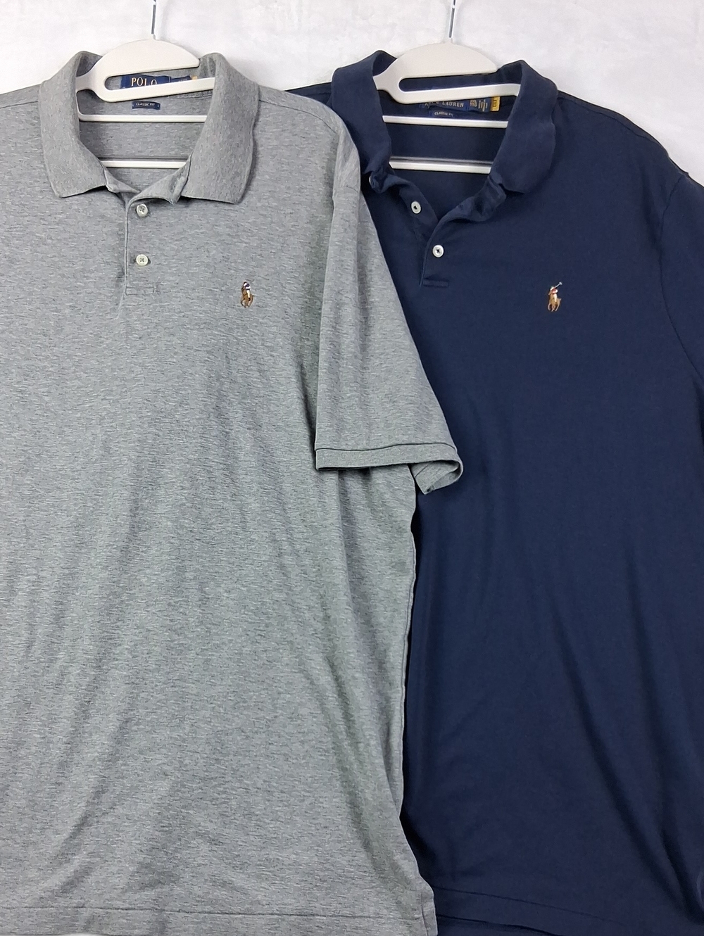 Two- Polo by Ralph Lauren Men’s Classic Fit Soft Cotton Polo Shirt, XXL